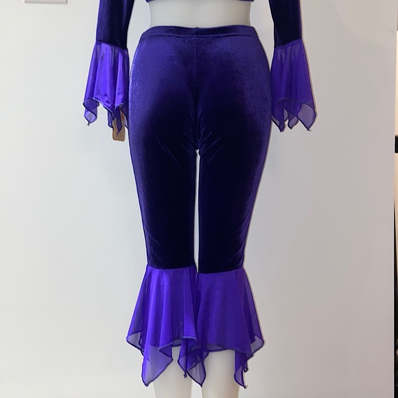 NWT 90s 3PCS Vintage Handkerchief Hem Pants Set - Picture 12 of 12